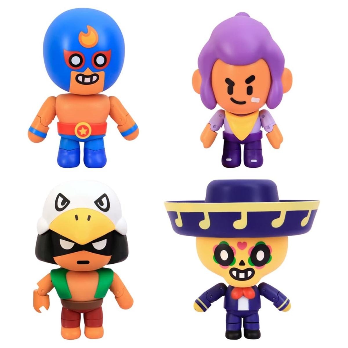 برول ستارز 4.5 إنش (S1) فيجر حركة متنوع في علبة نافذة للأولاد، 3-4 سنوات