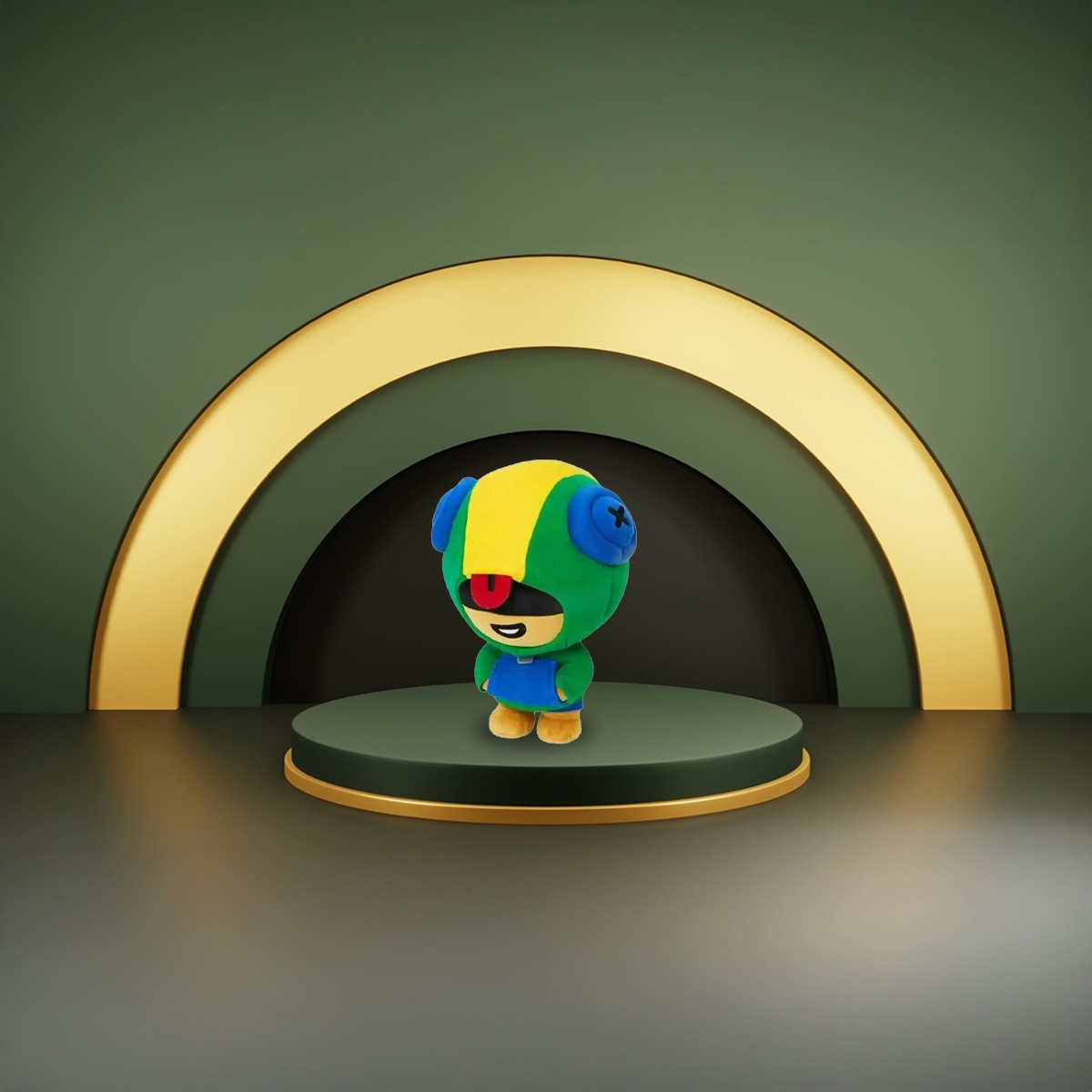 برول ستارز لعبة محشوة ناعمة 6.5 إنش للجنسين، 3-4 سنوات، مجموعة من 8