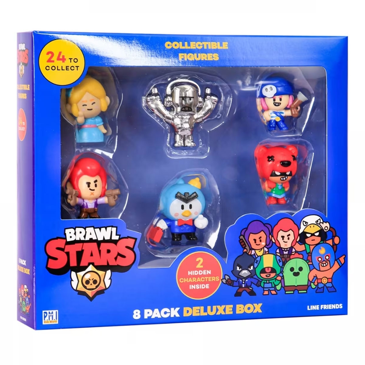 برول ستارز فيجرز حركة للأولاد، 3-4 سنوات، مجموعة من 8