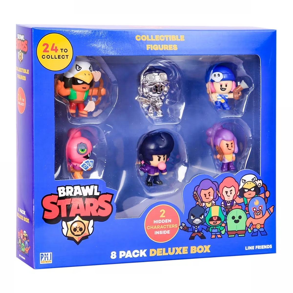 برول ستارز فيجرز حركة للأولاد، 3-4 سنوات، مجموعة من 8