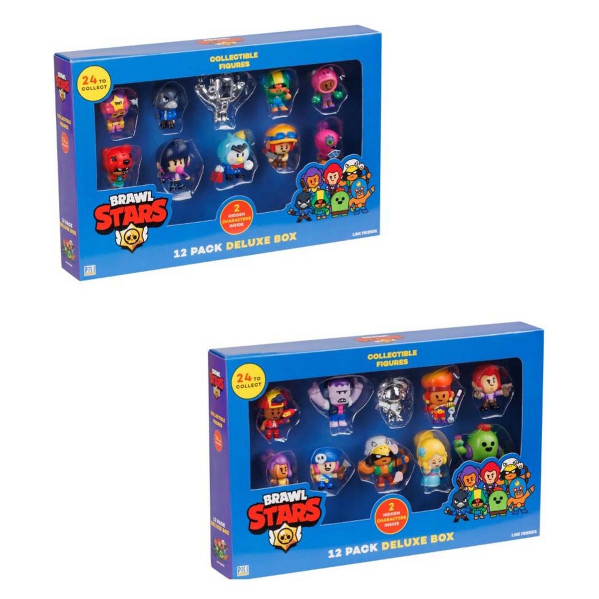 برول ستارز مجموعة شخصيات أكشن متنوعة بليستر للجنسين عمر 3-4 سنوات مجموعة من 12