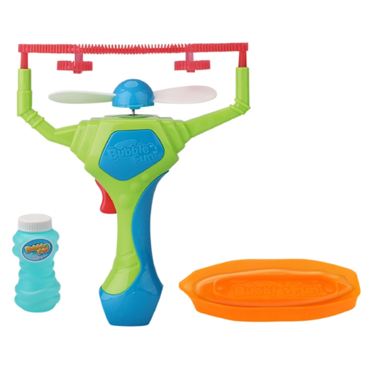 بابيل فن عصا فقاعات ماجيك تعمل بالبطارية مع محلول للجنسين، 3-4 سنوات