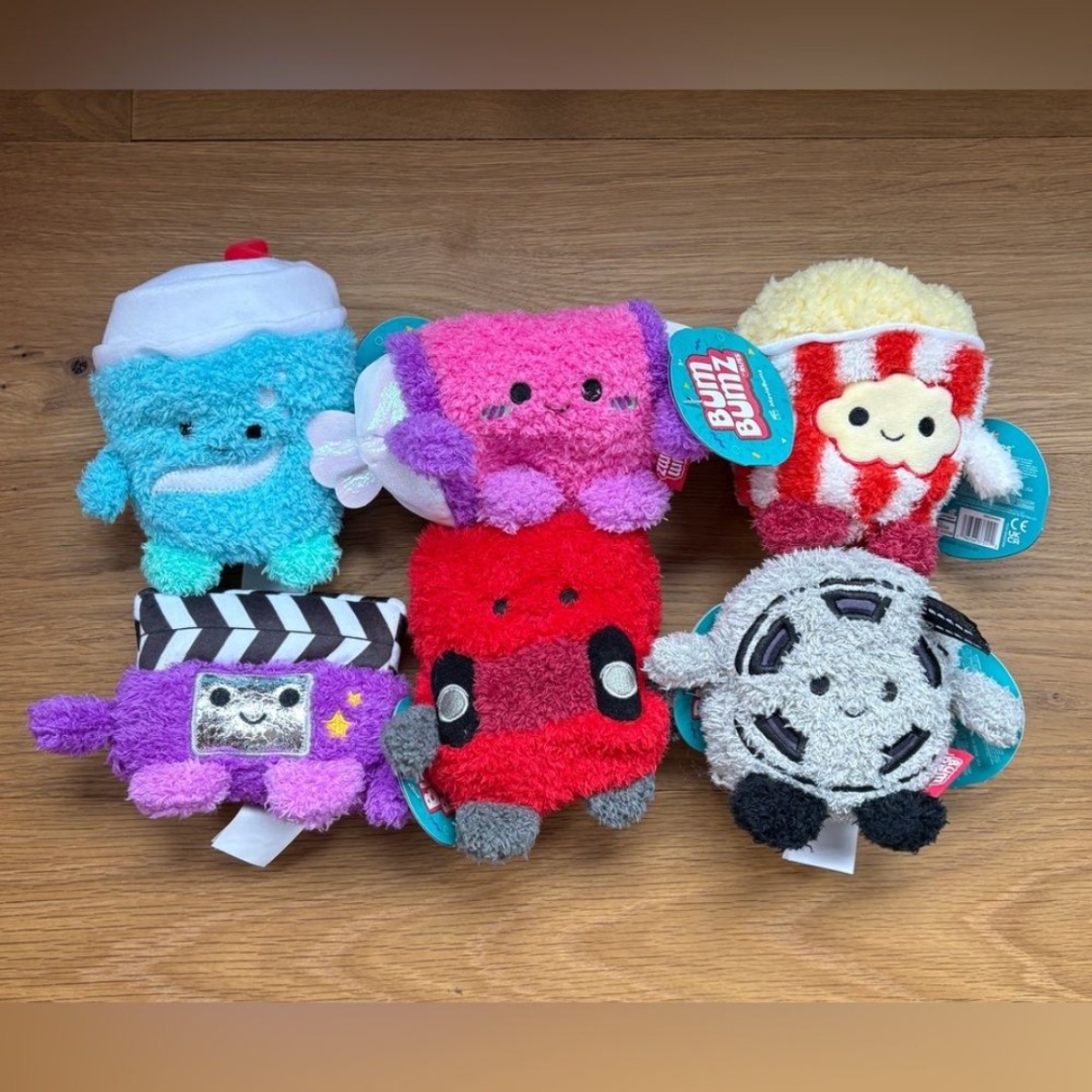 بومبمز لعبة ناعمة موفي بومز 4.5 إنش، متنوعة، للجنسين، من عمر 3 إلى 4 سنوات