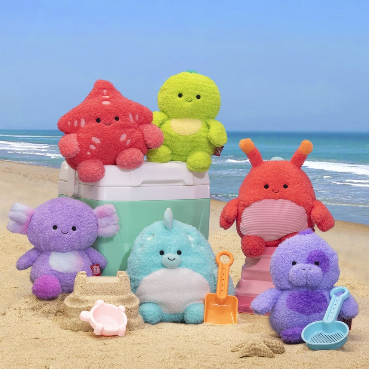 بامبامز لعبة ناعمة متنوعة أكوابامز بحجم 7.5 إنش للجنسين، 3-4 سنوات