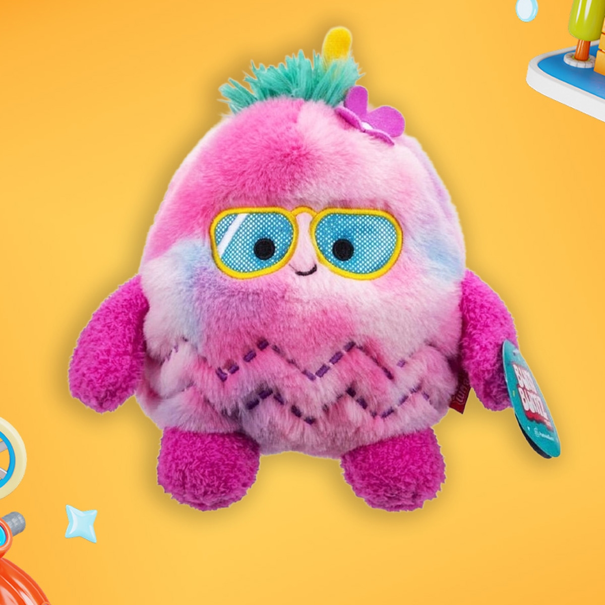 بومبمز لعبة ناعمة بول سايد بومز 7.5 إنش، متنوعة، للجنسين، من عمر 3 إلى 4 سنوات