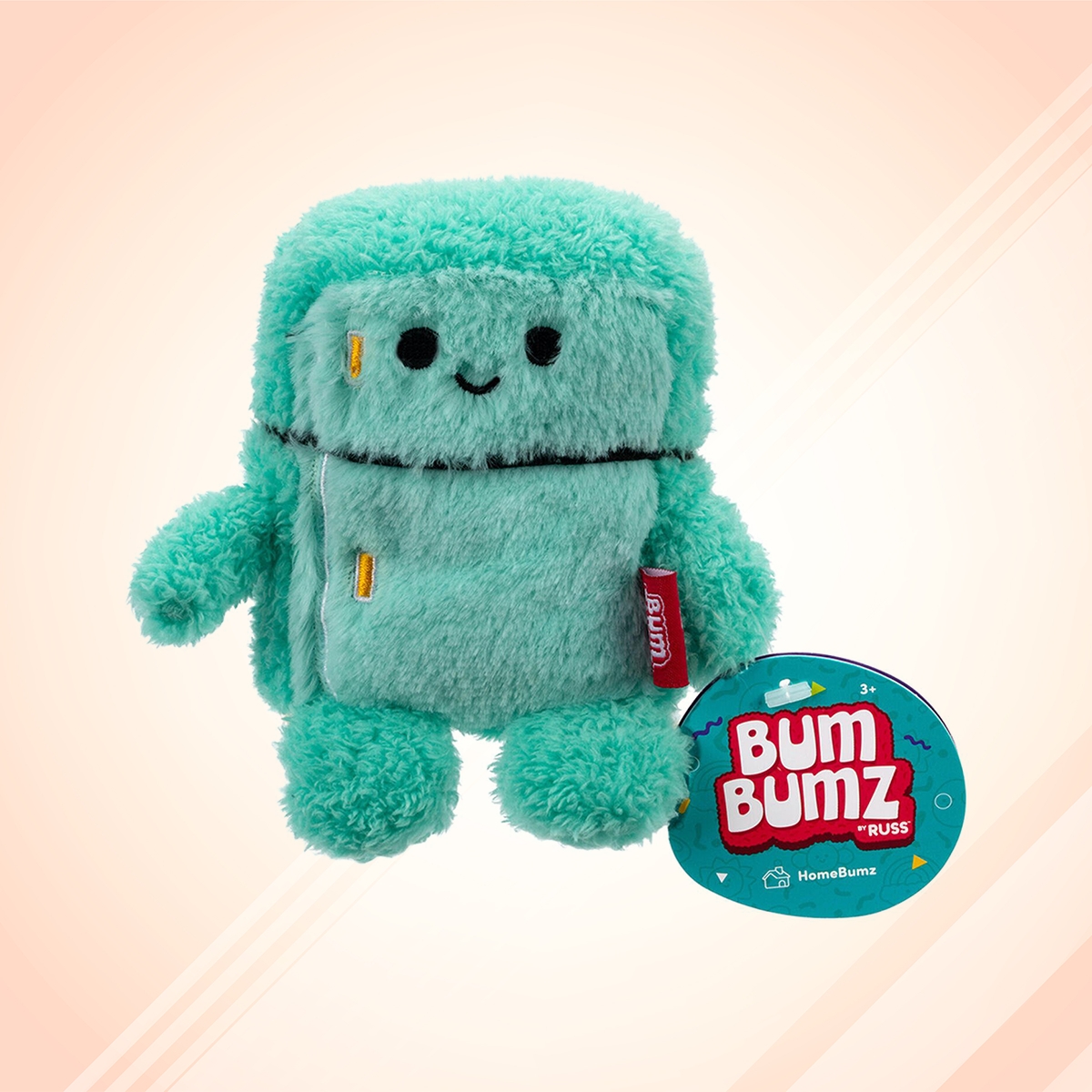 بامبامز لعبة محشوة متنوعة هوم بامز بحجم 4.5 إنش للجنسين، 3-4 سنوات