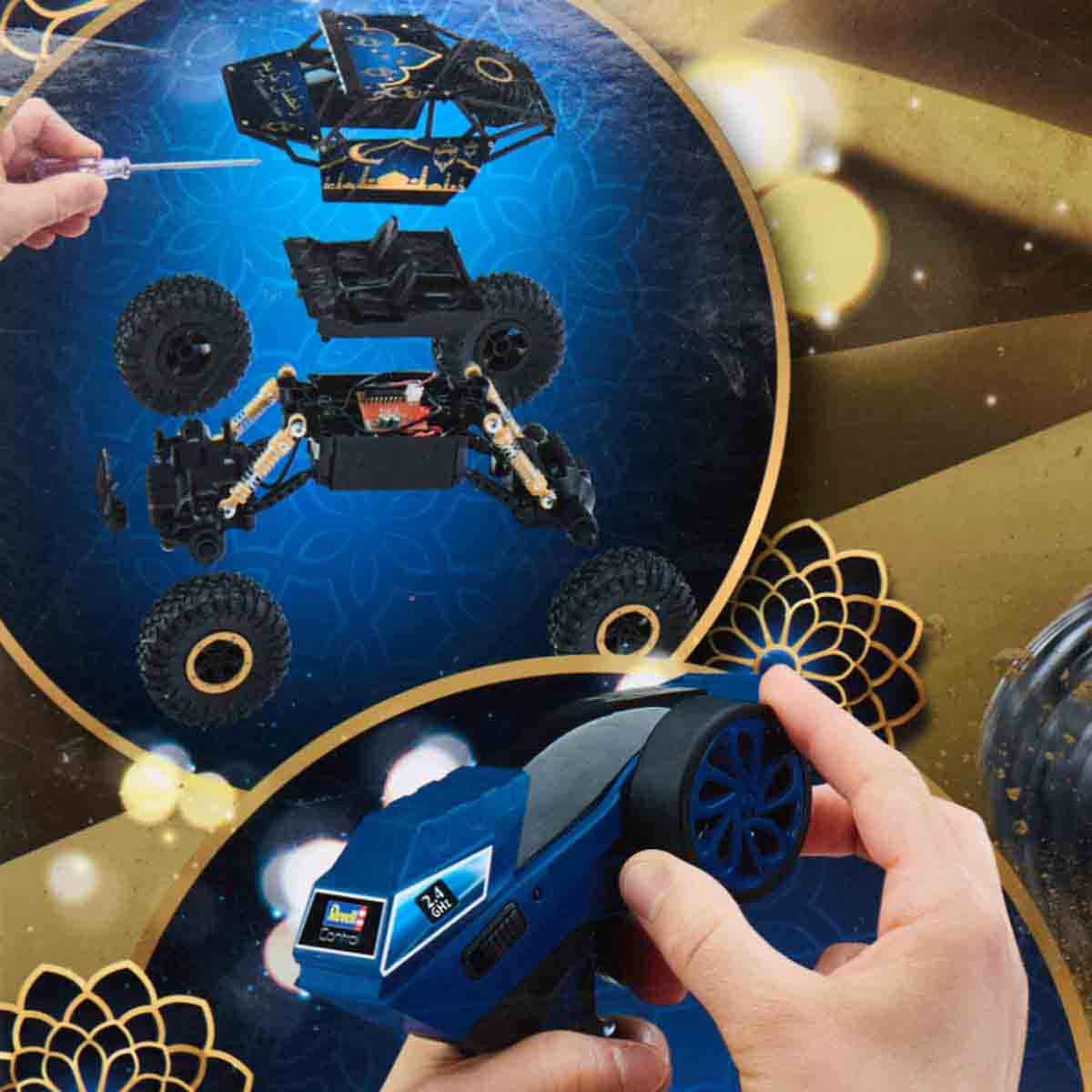 كاريرا ريفيل سيارة تحكم عن بعد كرولر رمضان للأولاد والبنات عمر 3-4 سنوات