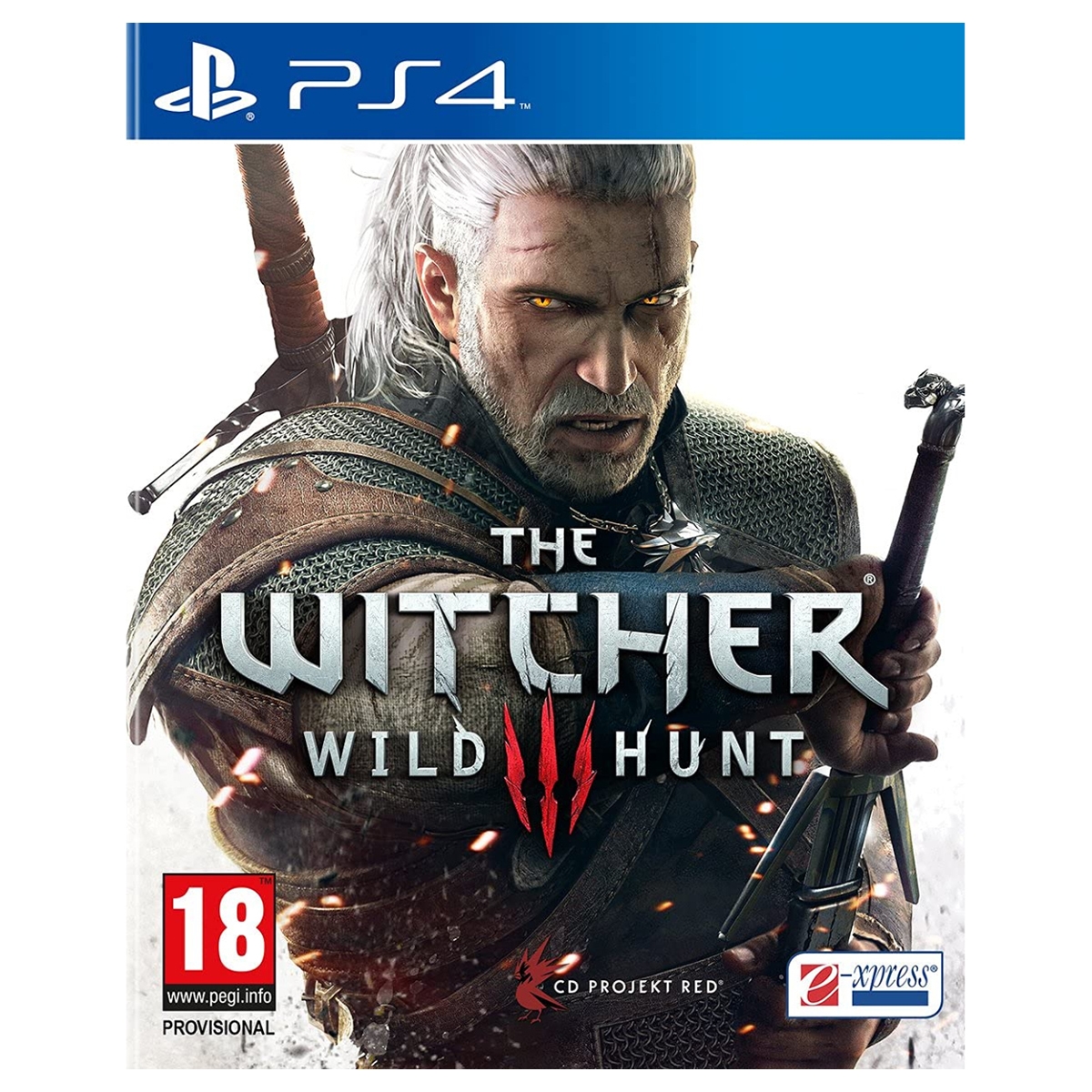 سي دي بروجكت ريد ذا ويتشر 3: وايلد هانت (الإصدار الدولي) لعبة فيديو لبلايستيشن 4