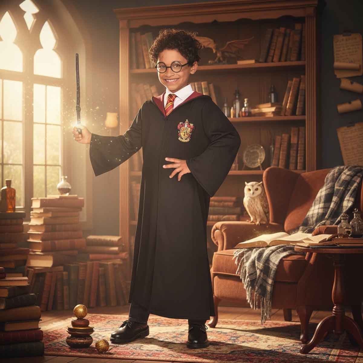 هاري بوتر زي عباءة