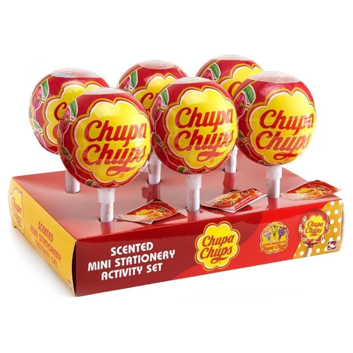 شوبا تشوبس مجموعة نشاط مصاصة قرطاسية صغيرة معطرة للجنسين، 3-4 سنوات