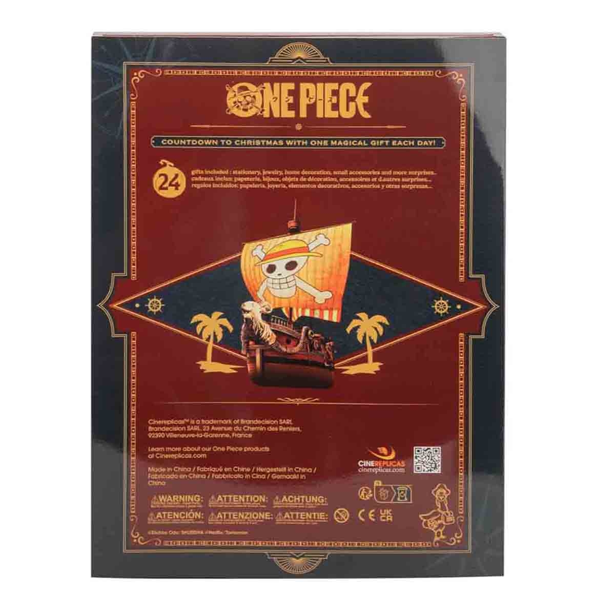 سينيريبليكاس تقويم المجيء 2024 من ون بيس، مجموعة لعب للجنسين، من عمر 5 إلى 7 سنوات