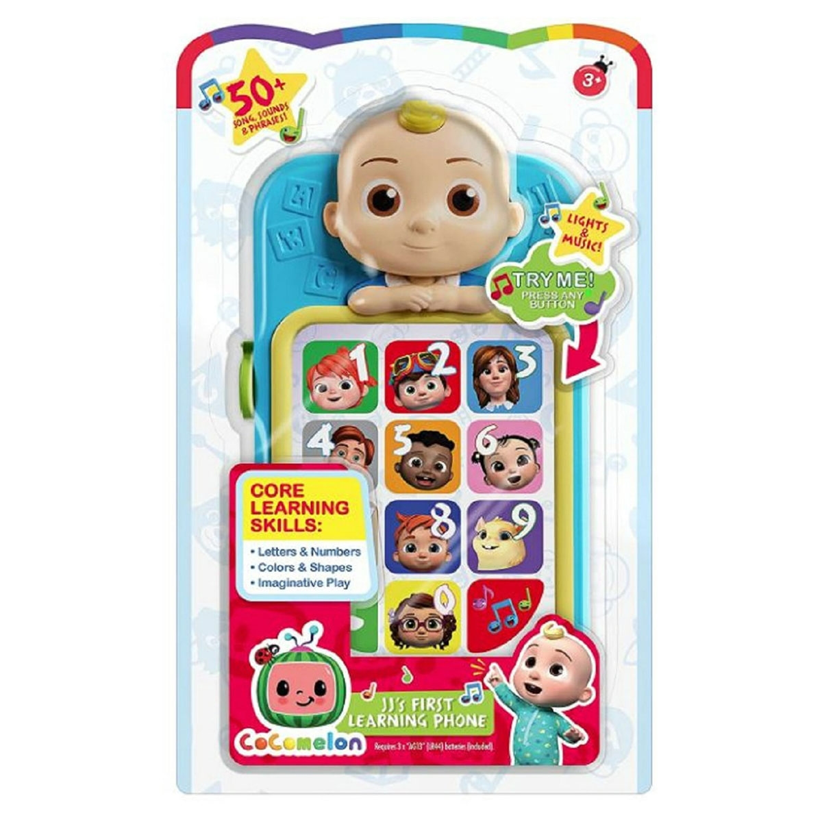 كوكوميلون هاتف جاي جاي التعليمي الأول للأطفال، 0-2 سنوات