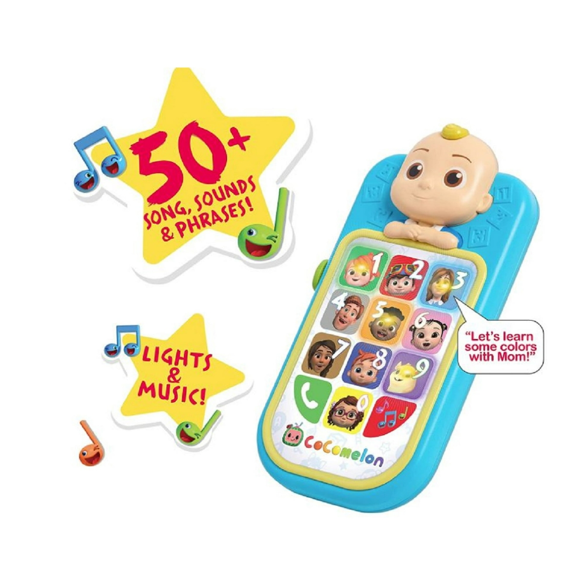 كوكوميلون هاتف جاي جاي التعليمي الأول للأطفال، 0-2 سنوات