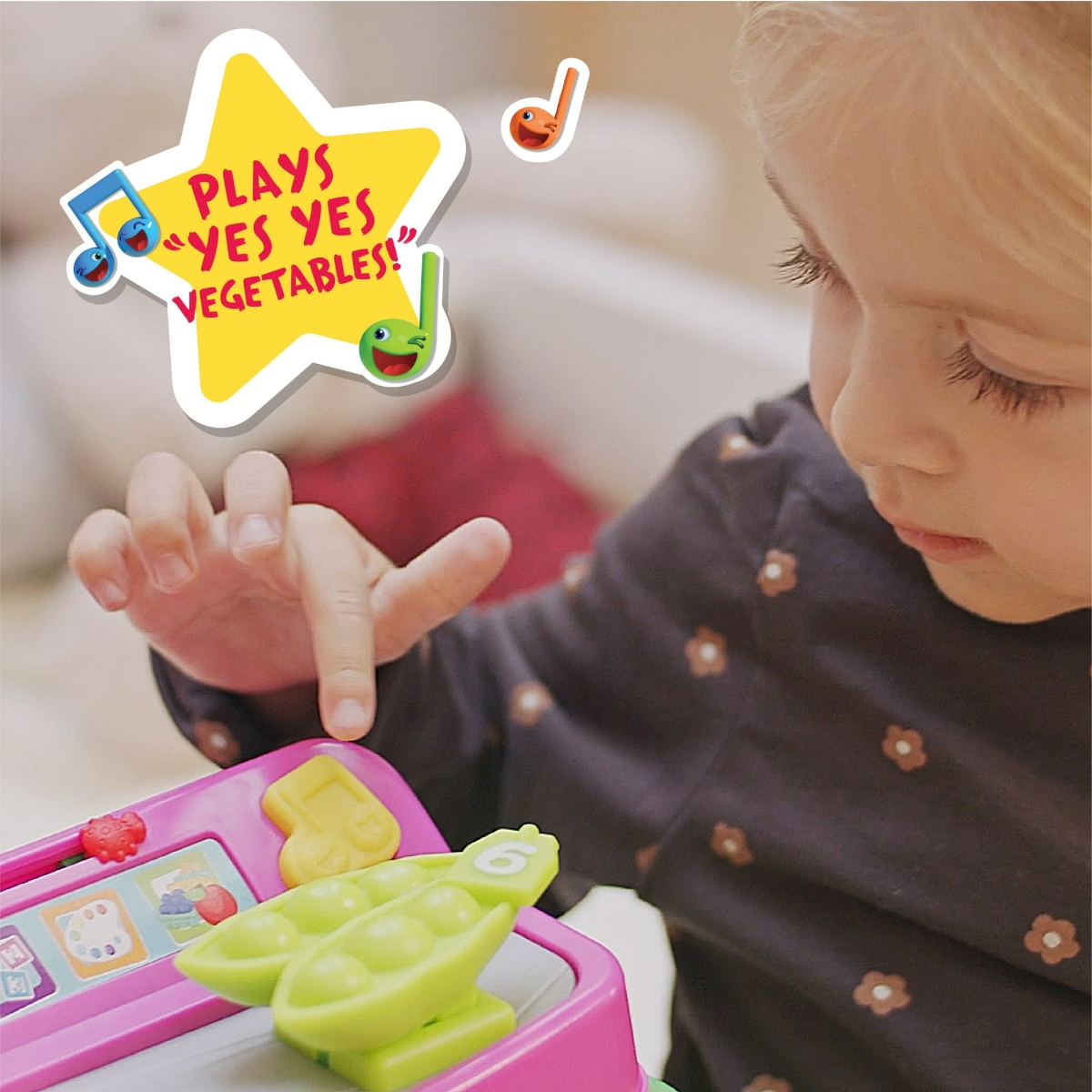 كوكوميلون سلة خضروات تعليمية ممتعة للأطفال، 0-2 سنوات