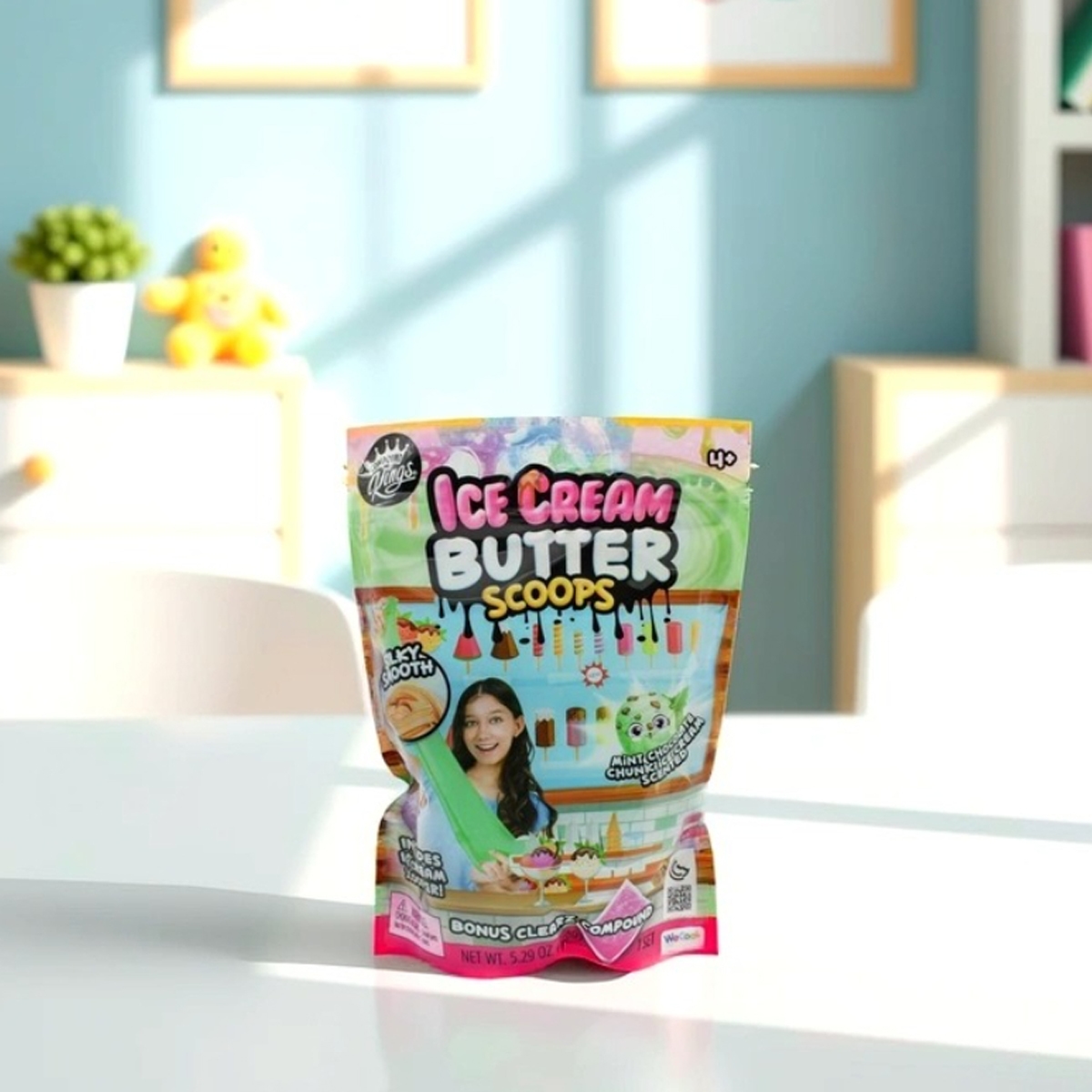 كومباوند كينغز طين سلايم برائحة النعناع للجنسين، 5-7 سنوات