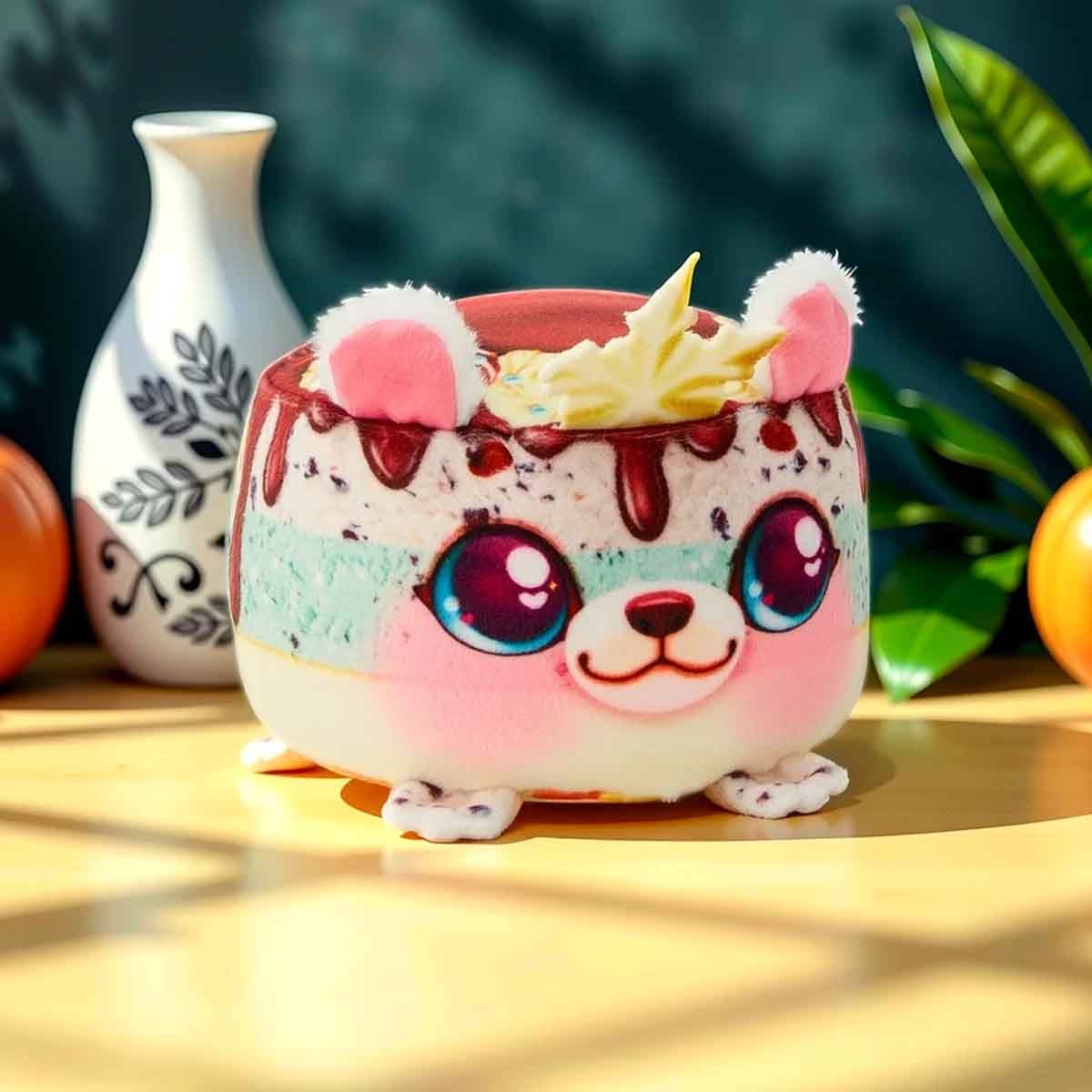 كوكيز ميكري لعبة مطبخ فريزي كيكز مع ثلاجة للجنسين من عمر 5-7 سنوات