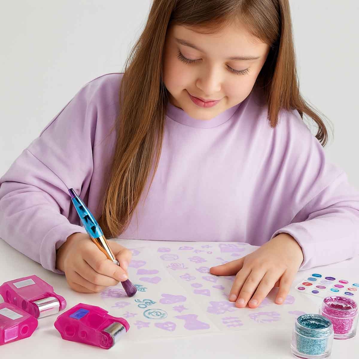 كول ميكر استوديو فن الجسم شيمر مي للفتيات عمر 8-10 سنوات