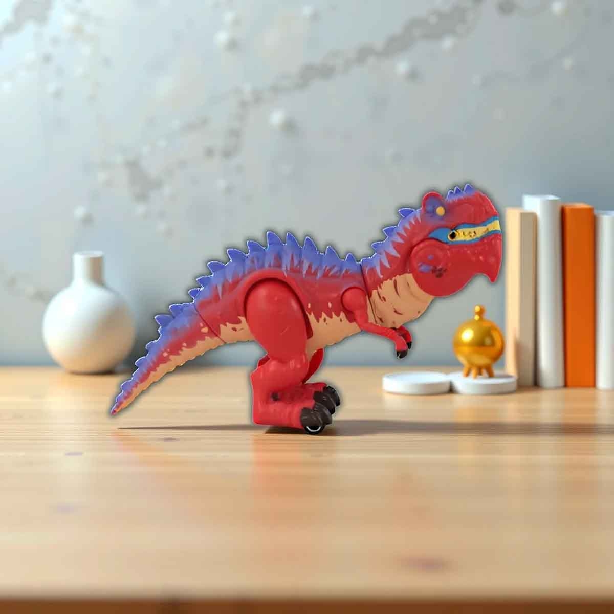 كراش بانديكوت مجموعة مجسم ديوراما ديلوكس دينو داش للأولاد من عمر 8-10 سنوات