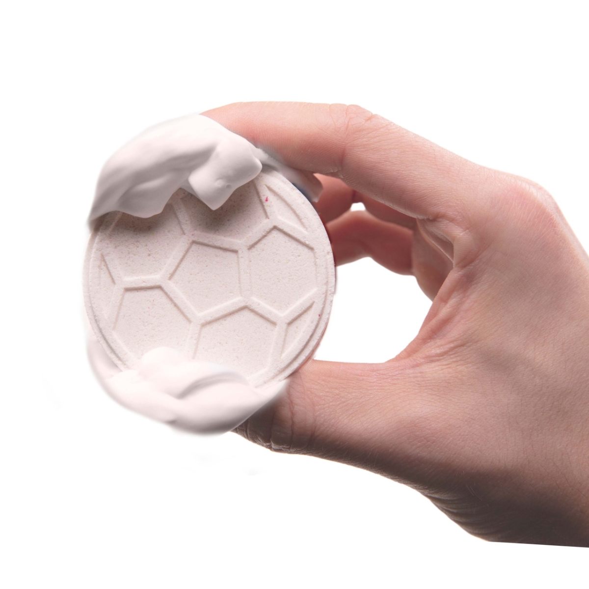 كريز إينكي قنبلة استحمام فومية 3 ألوان لكرة القدم 70غ للجنسين، 3-4 سنوات