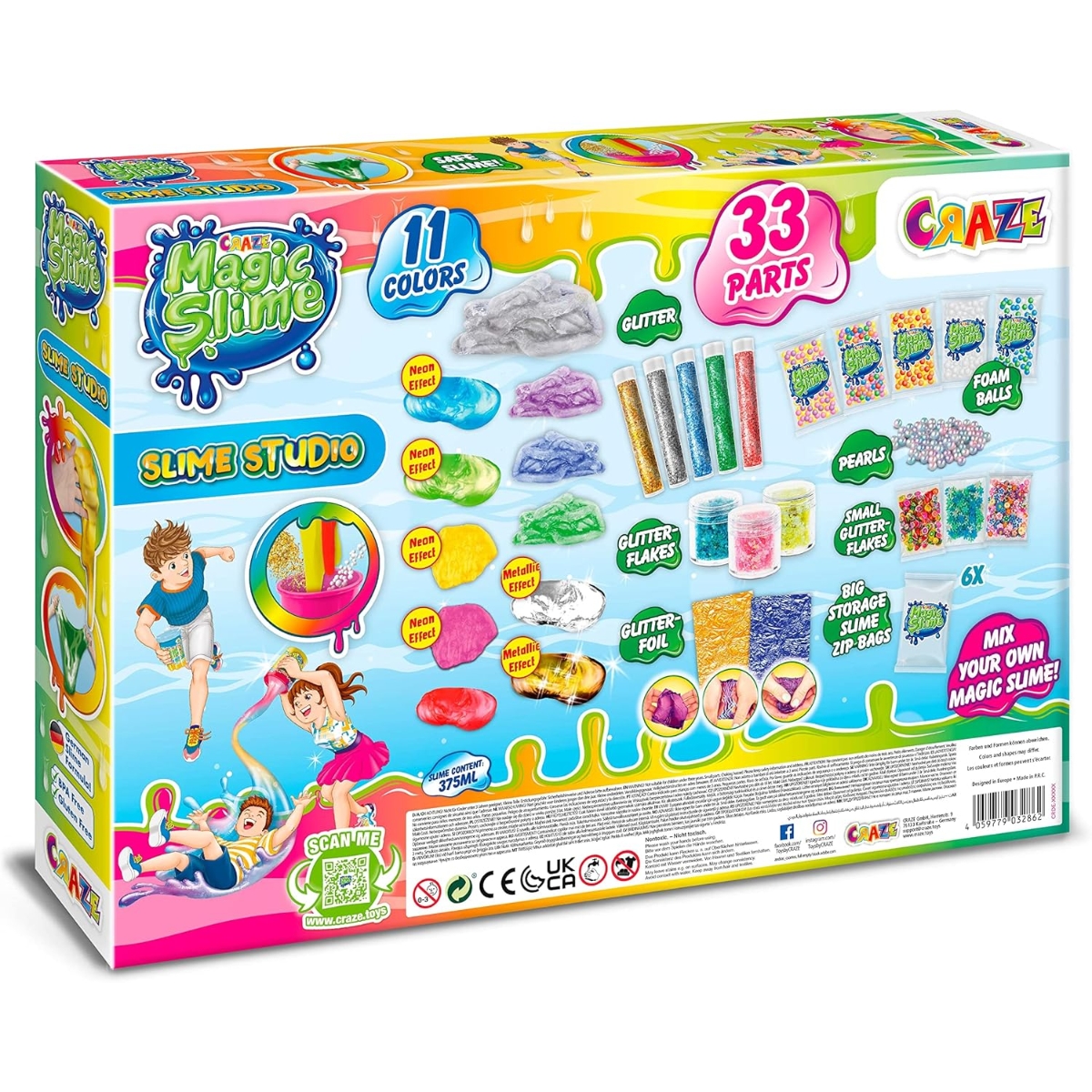 كريز كيت ستوديو ماجيك سلايم دي آي واي للجنسين، 5-7 سنوات