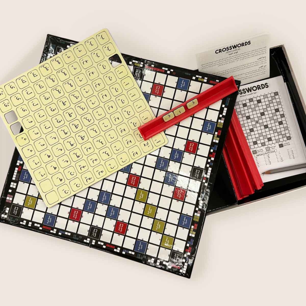 نيلكو لعبة الكلمات المتقاطعة النسخة العربية إصدار خاص للأطفال من عمر 5 إلى 7 سنوات