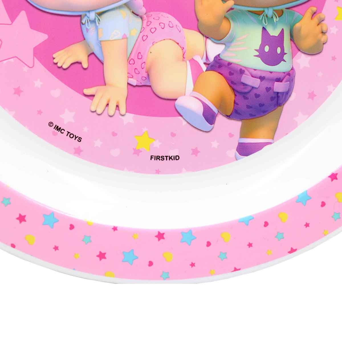 كراي بيبيز طقم إفطار أطفال من 3 قطع آمن للاستخدام في الميكروويف