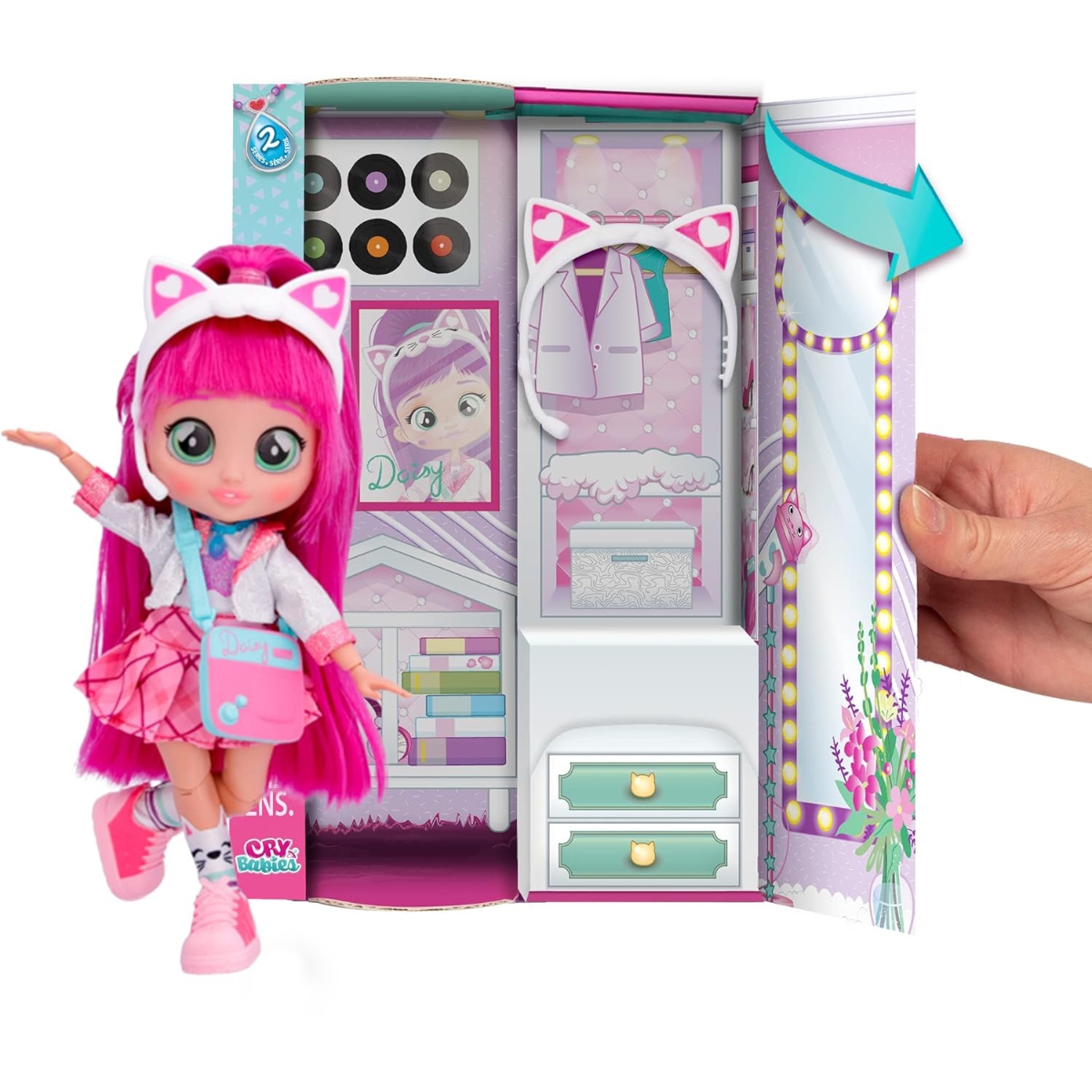 كراي بيبيز دمية أزياء بي إف إف ديزي 8 إنش للبنات، 3-4 سنوات