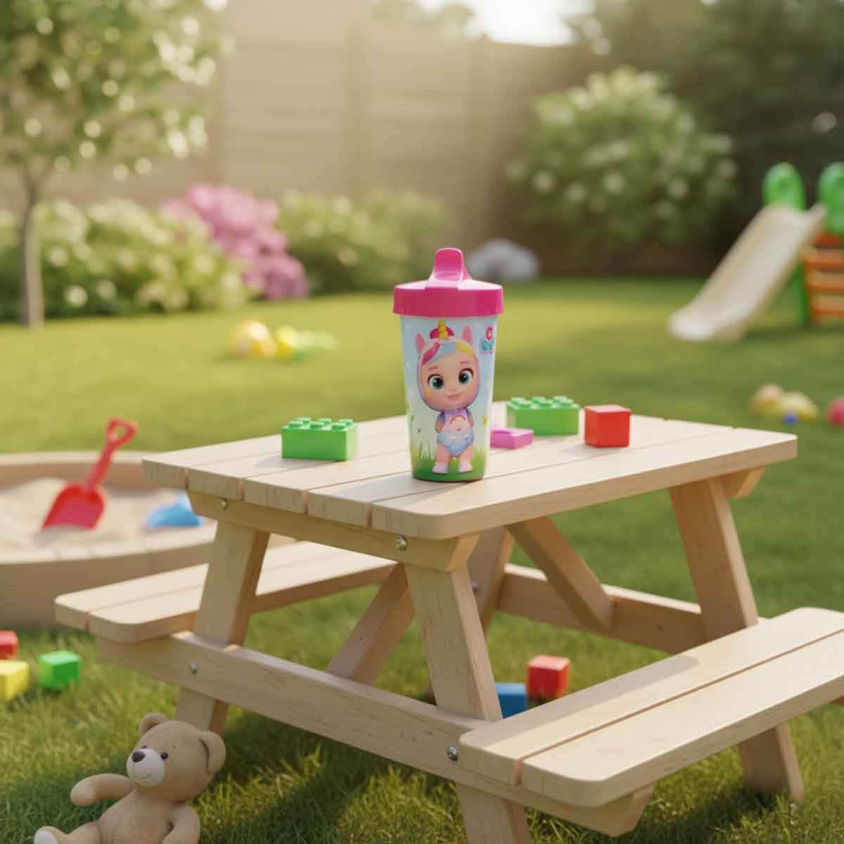 كراي بيبيز كوب شرب سهل الاستخدام مع شفاطة