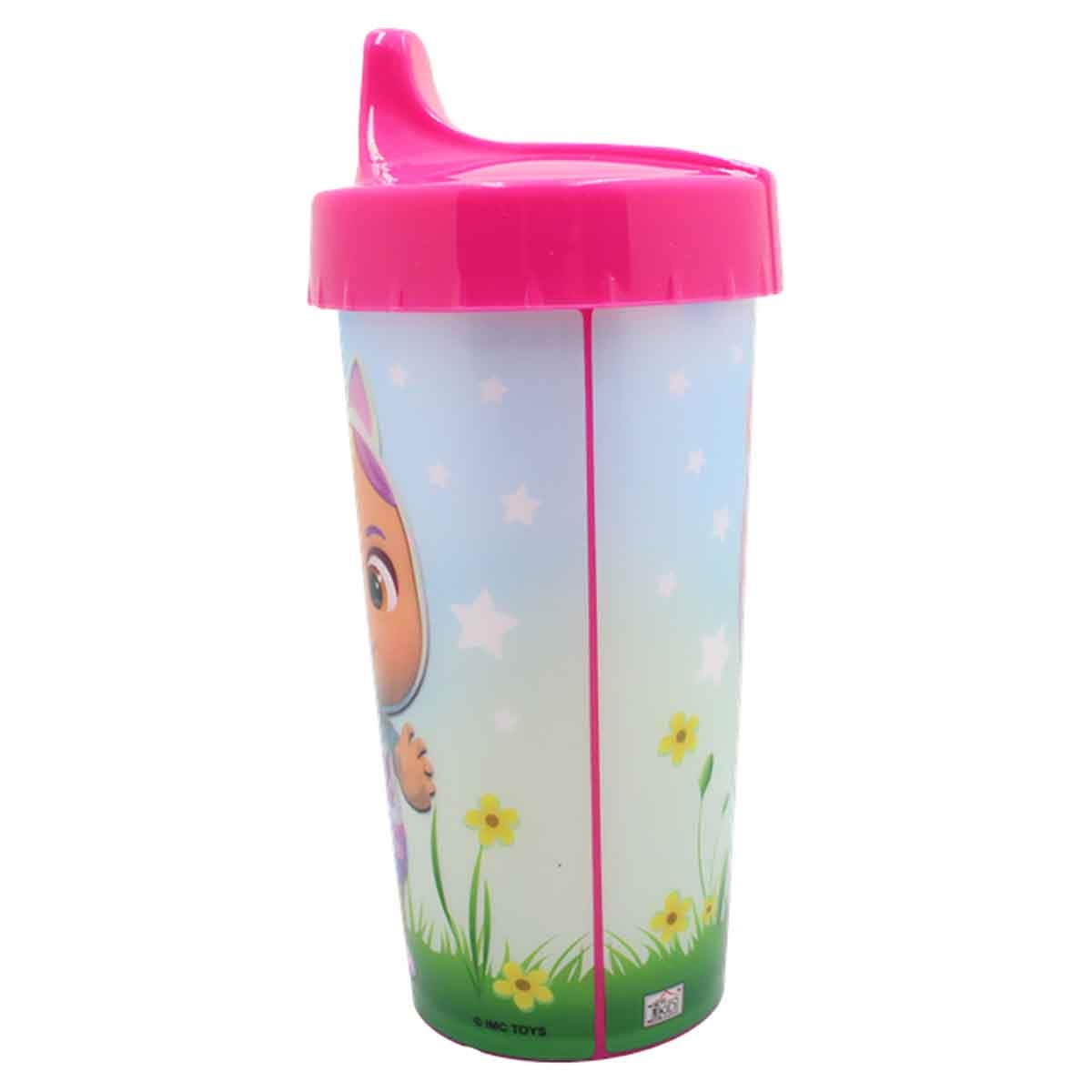 كراي بيبيز كوب شرب سهل الاستخدام مع شفاطة