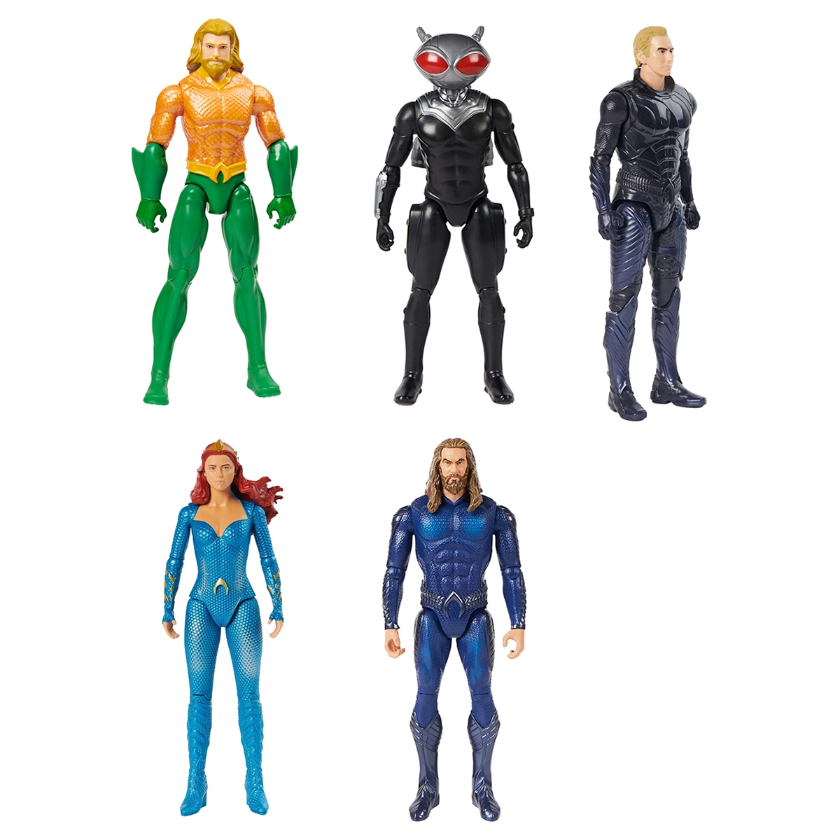 دي سي كوميكس مجسم أكوامان منوّع 12 إنش للأولاد، 3-4 سنوات