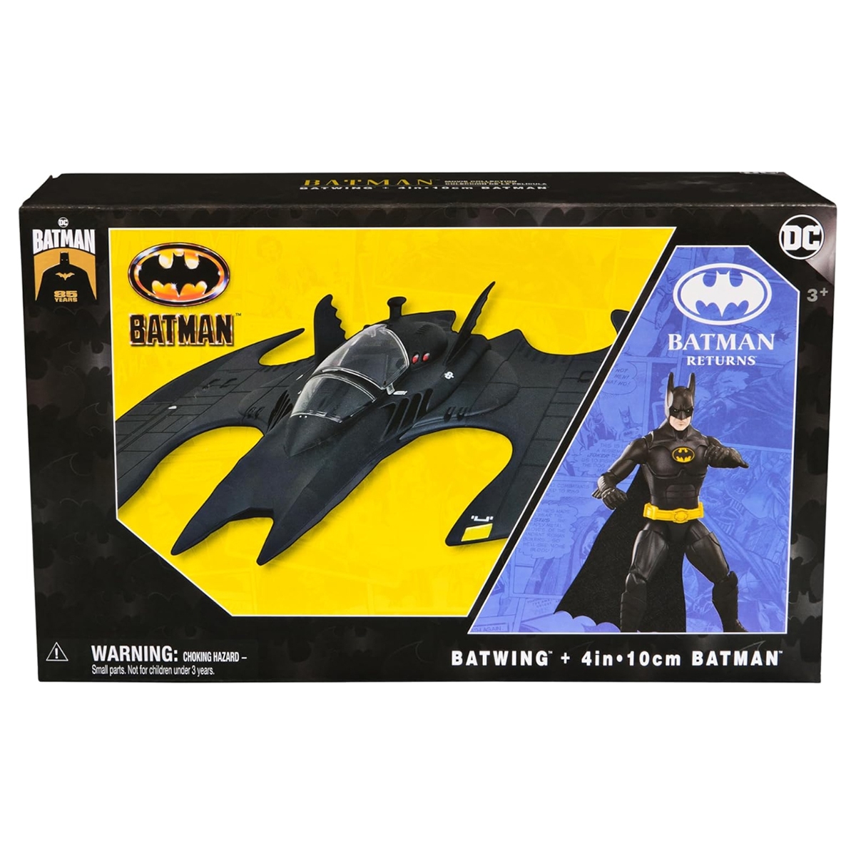 دي سي كوميكس مجموعة باتمان ريتيرنز - باتوينج مع دمية باتمان للجنسين، 3-4 سنوات