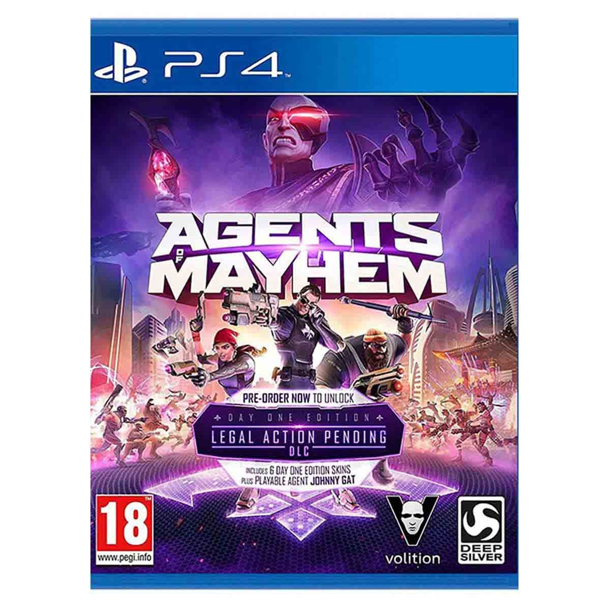 ديب سيلفر لعبة فيديو أجينتس أوف مايهيم (إصدار عالمي) لبلاي ستيشن 4