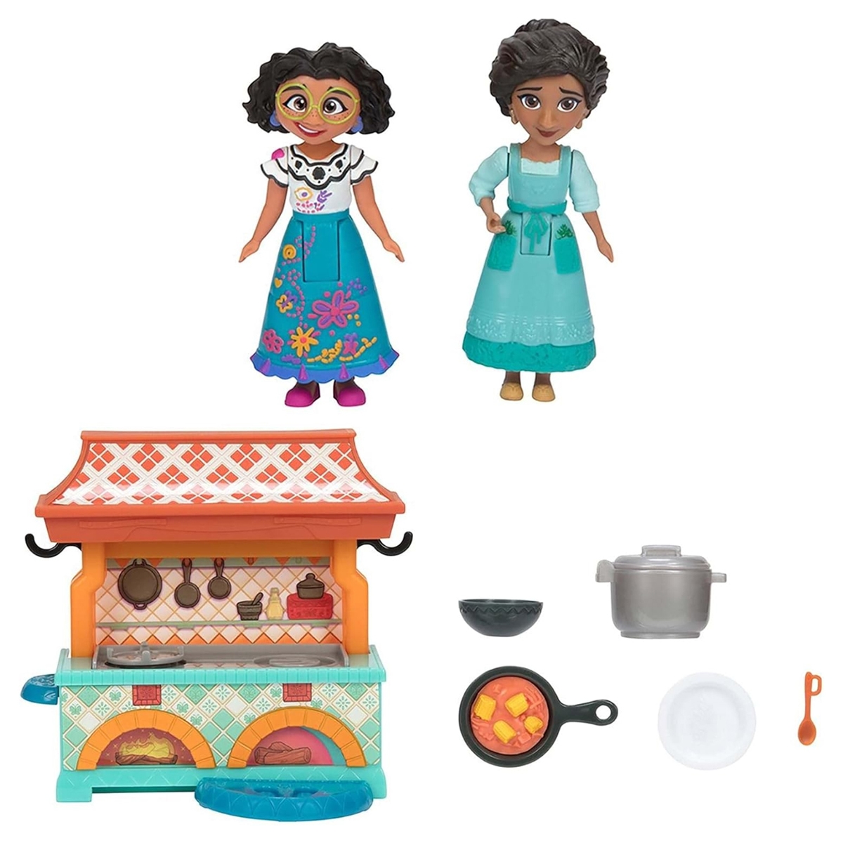 ديزني إنكانتو مجموعة مطبخ ميرا بيل وجولييتا 3 إنش للبنات، 3-4 سنوات