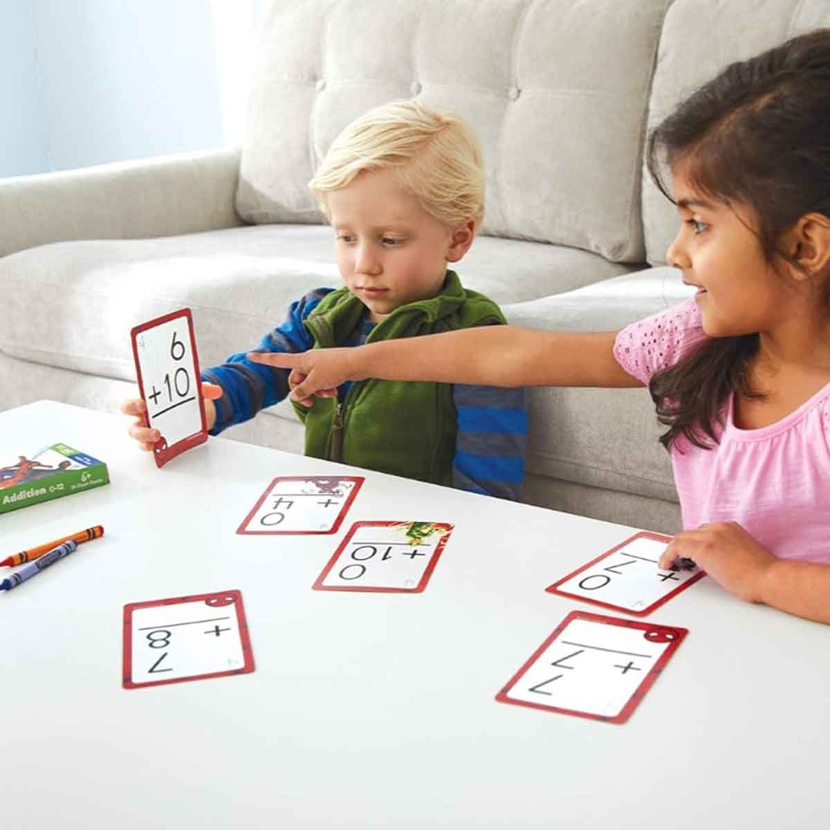 ديزني ليرنينغ بطاقات تعليمية سبايدر مان: جمع الأعداد (54 بطاقة) للأطفال من عمر 5 إلى 7 سنوات