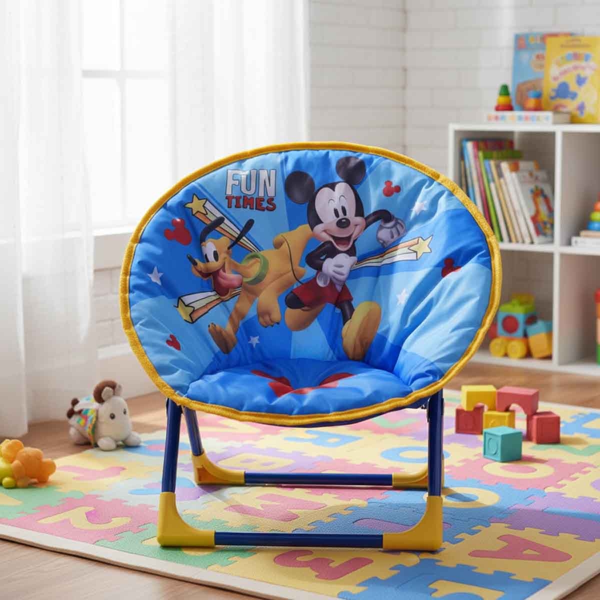 ديزني ميكي ماوس كرسي قمري للأولاد، 3-4 سنوات