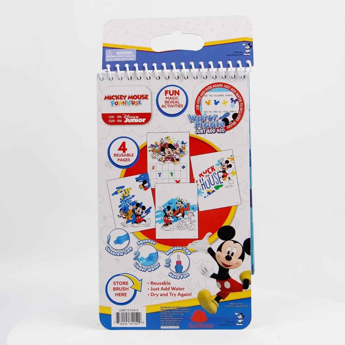 ديزني جونيور مجموعة رسم مائية عجيبة، للجنسين، للأعمار من 3 إلى 4 سنوات