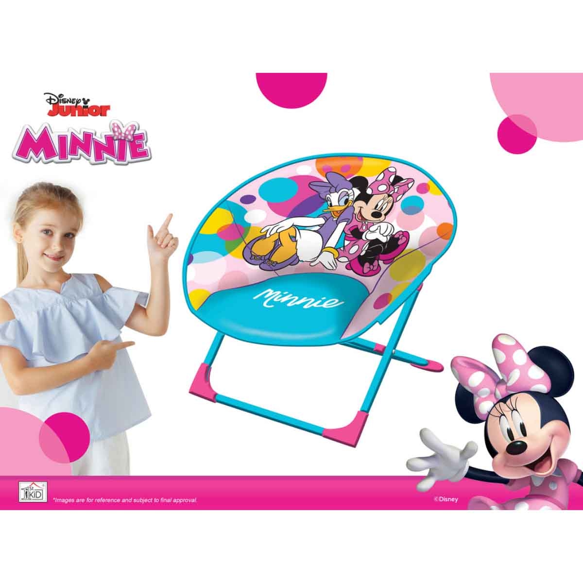 ديزني ميني ماوس كرسي قمري للبنات، 3-4 سنوات