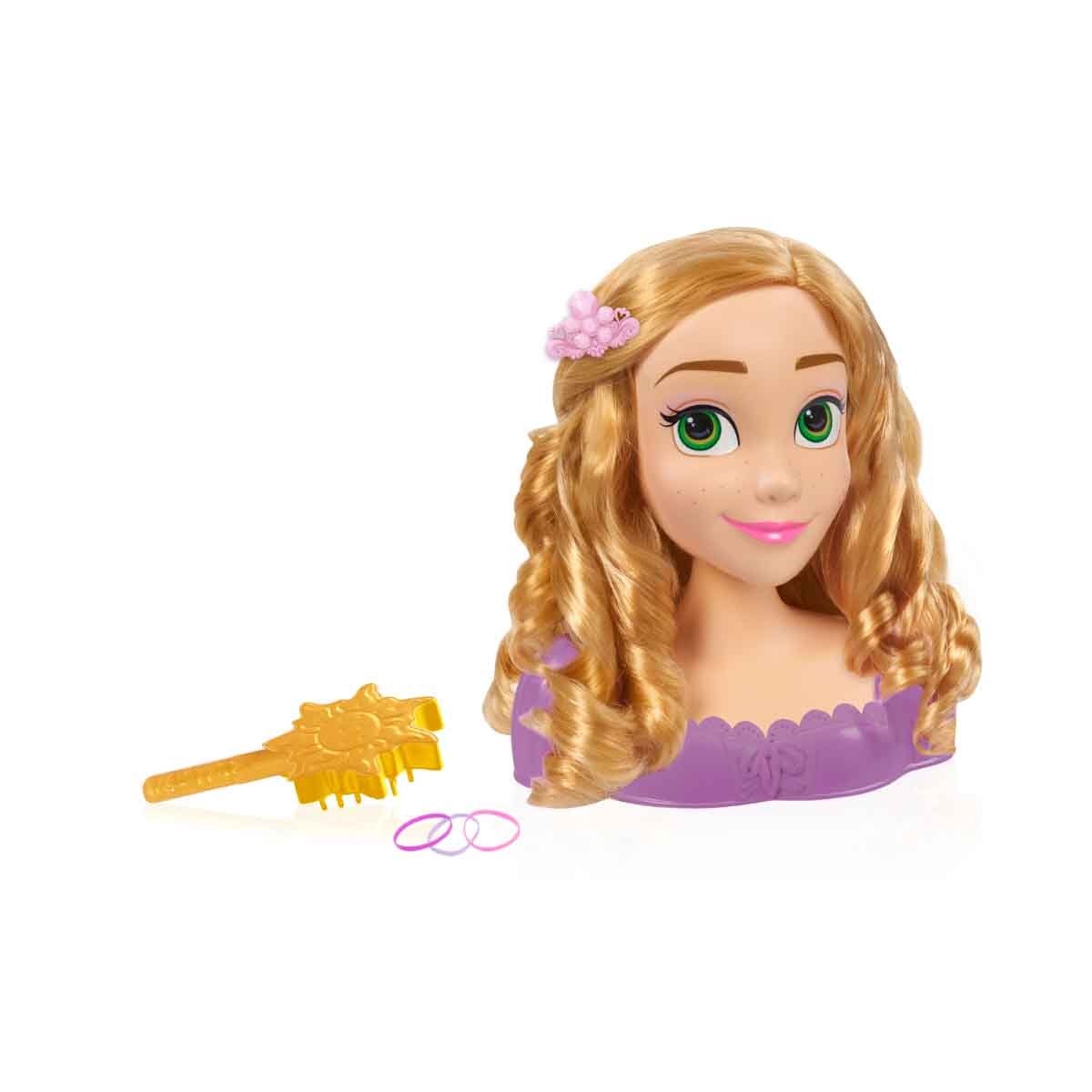 ديزني برنسيس رأس تصفيف رابونزل الصغير للبنات، 3-4 سنوات