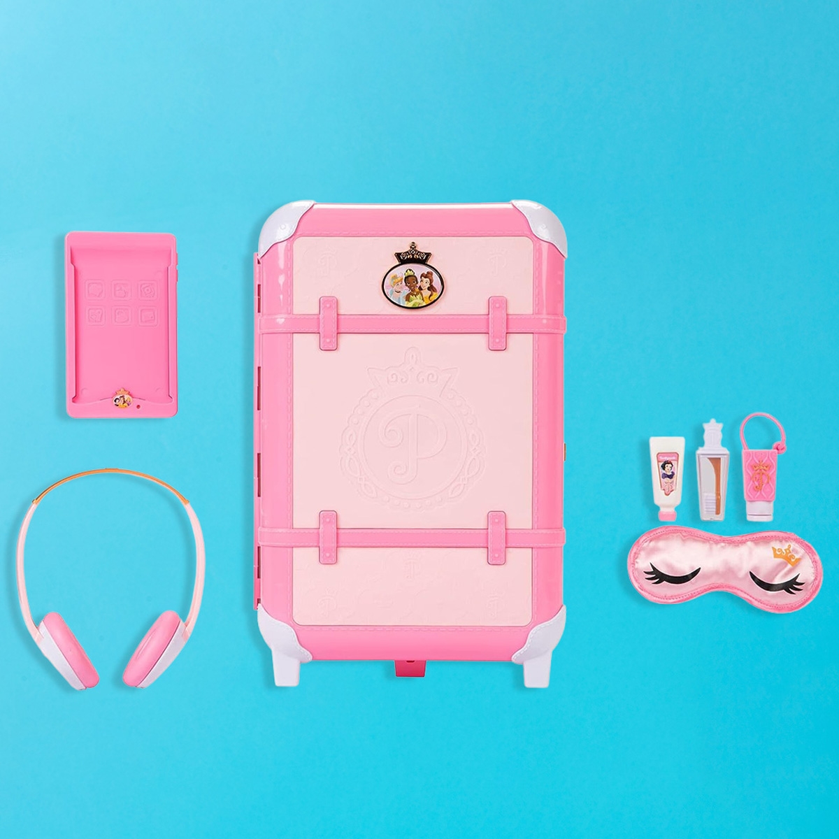 ديزني برينسس ستايل كولكشن مجموعة لعب حقيبة فاخرة للبنات، 3-4 سنوات