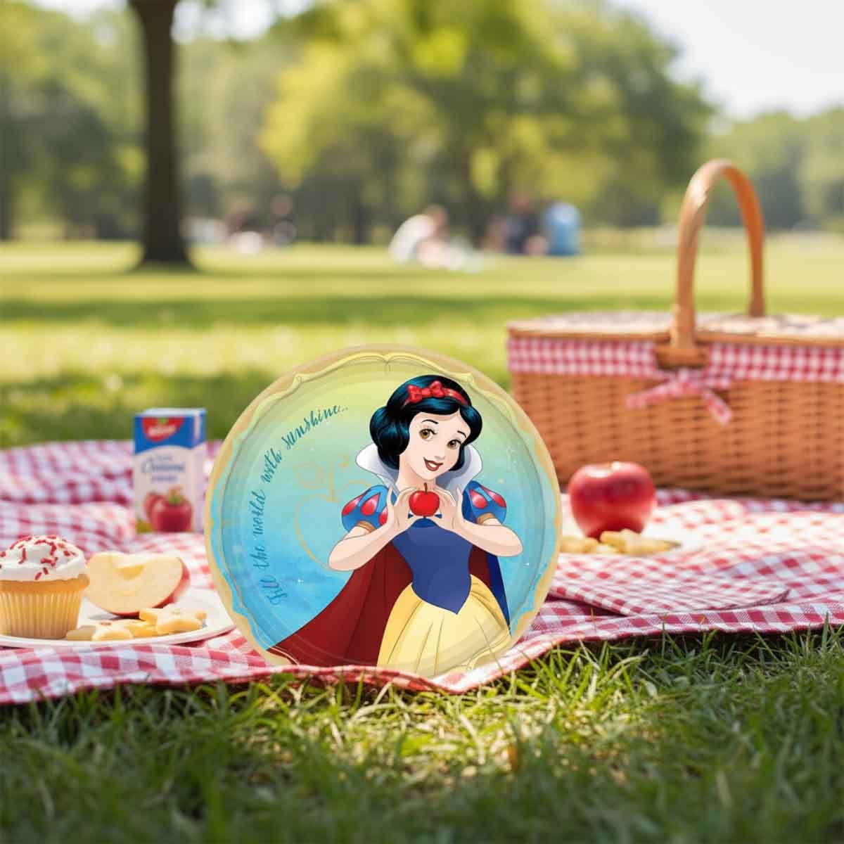 ديزني برنسيس مجموعة 8-قطع أطباق ورقية سنو وايت 9 انش