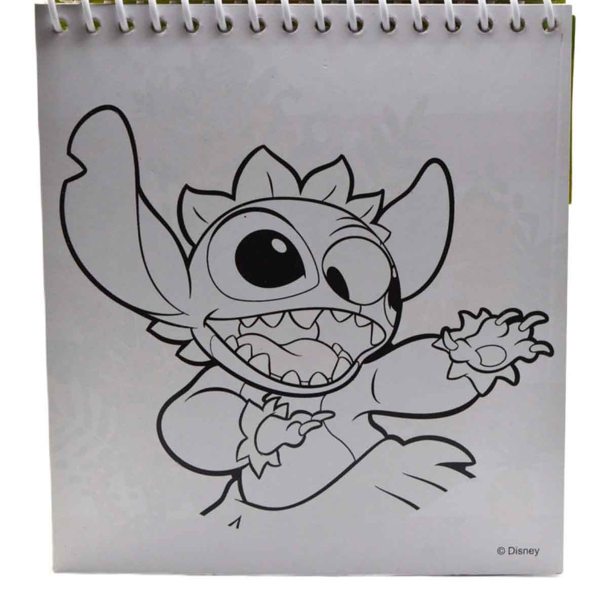 ديزني ستيتش لوحة سحرية بالماء 3 صفحات للأطفال بعمر 3-4 سنوات