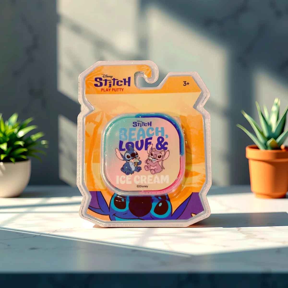 ديزني ستيتش عجينة لعب بيتش لوف آيس كريم، للجنسين، 3-4 سنوات