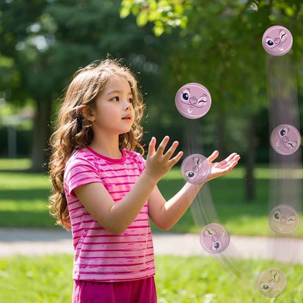 ديزني ستيتش كرة مرتدة كبيرة للبنات، 3-4 سنوات