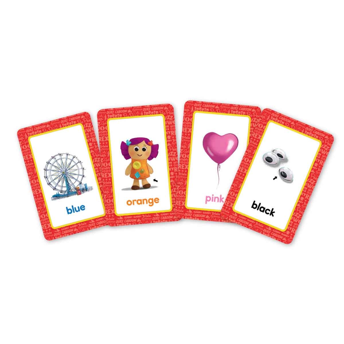 ديزني ليرننغ توي ستوري 4 بطاقات تعليم الألوان والأشكال 50 بطاقة للجنسين، عمر 5-7 سنوات