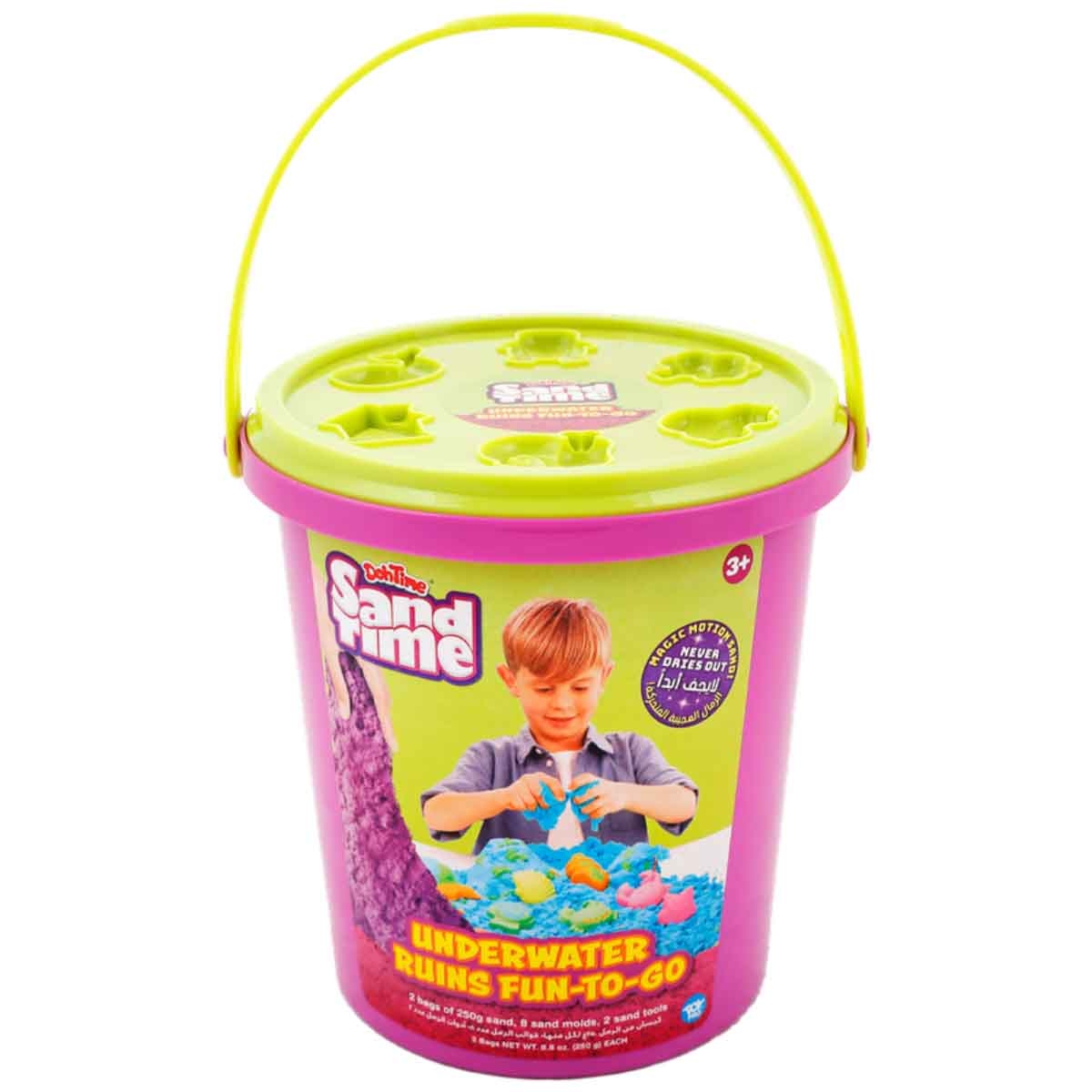 دوه تايم مجموعة رمل تحت الماء للعب أثناء التنقل، للجنسين، للأعمار من 3 إلى 4 سنوات