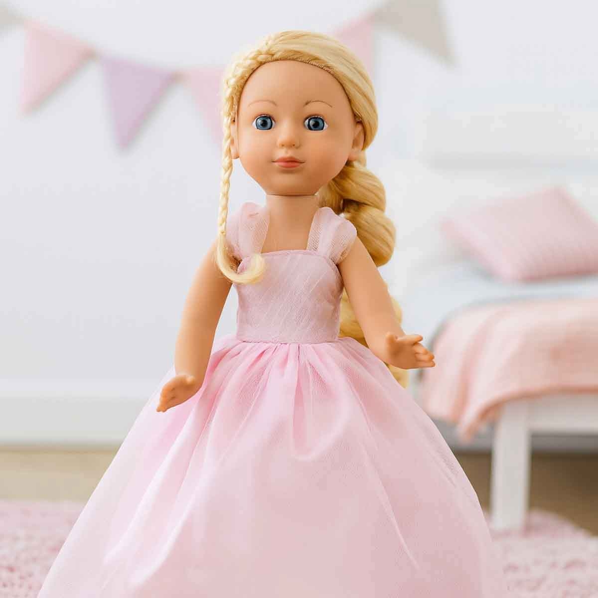 دولز وورلد دمية لولا للأزياء 14 بوصة مع صندوق كلاي رغوي ميجا جالاكسي ماجيك من كريز، بنات، 3-4 سنوات