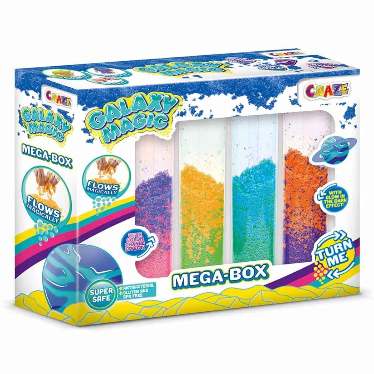 دولز وورلد دمية لولا للأزياء 14 بوصة مع صندوق كلاي رغوي ميجا جالاكسي ماجيك من كريز، بنات، 3-4 سنوات