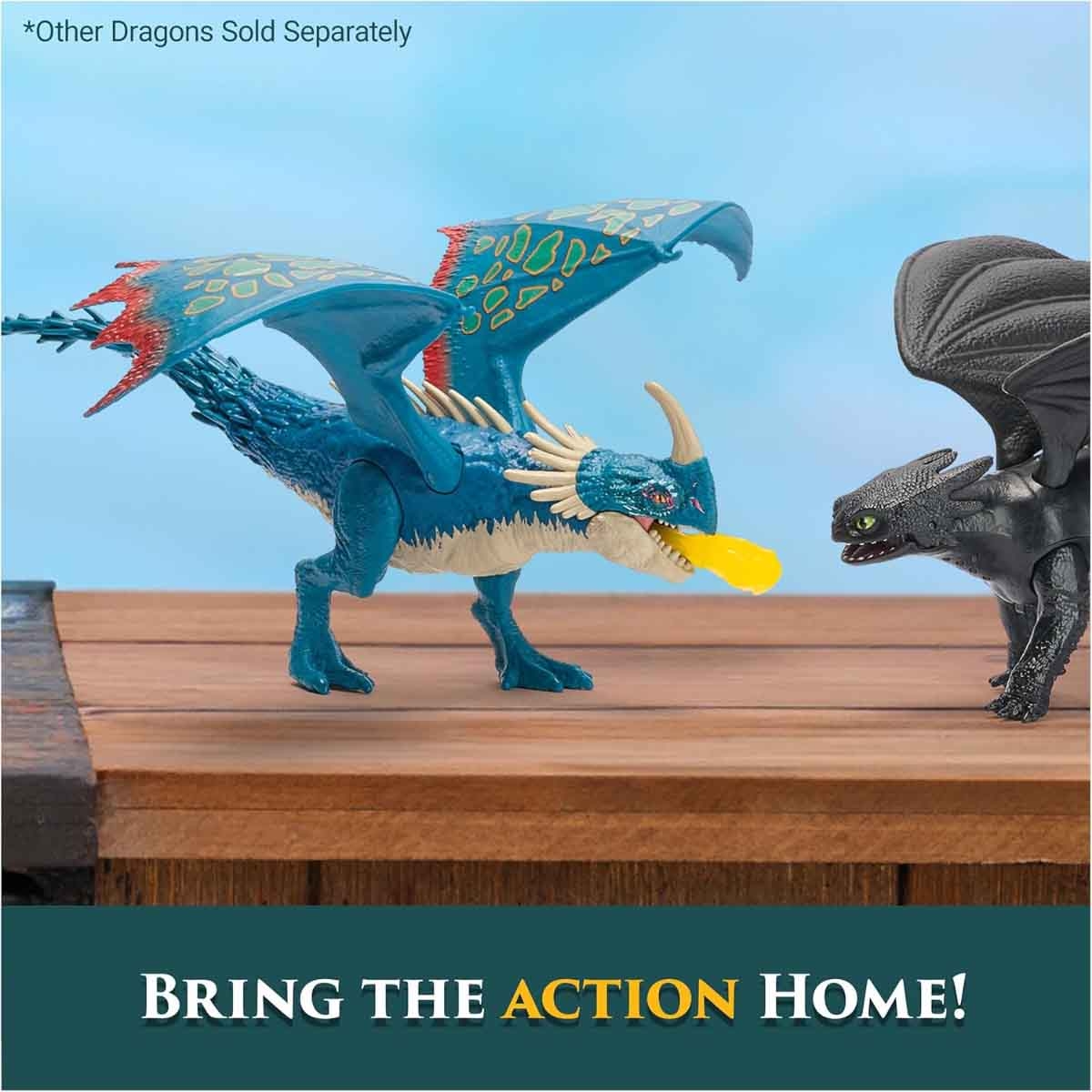 دريم وركس باتل دراغونز مجسم أكشن ديدلي نادر للأولاد من 5 إلى 7 سنوات