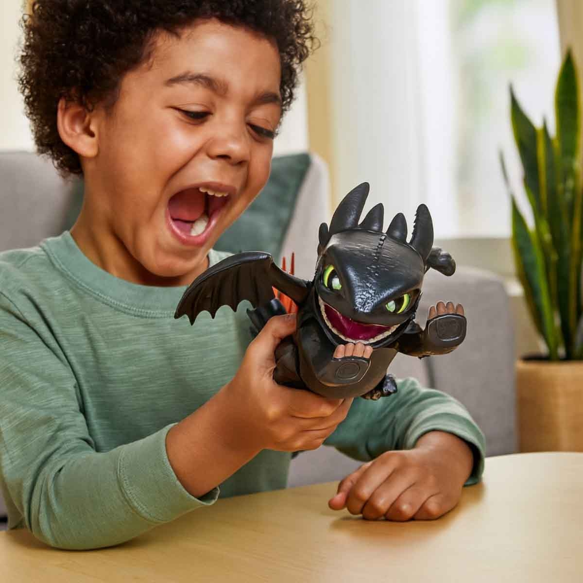 دريم وركس شخصية تنين تفاعلية مصغّرة بحجم 3.5 إنش مجموعة متنوعة للأولاد، 5-7 سنوات