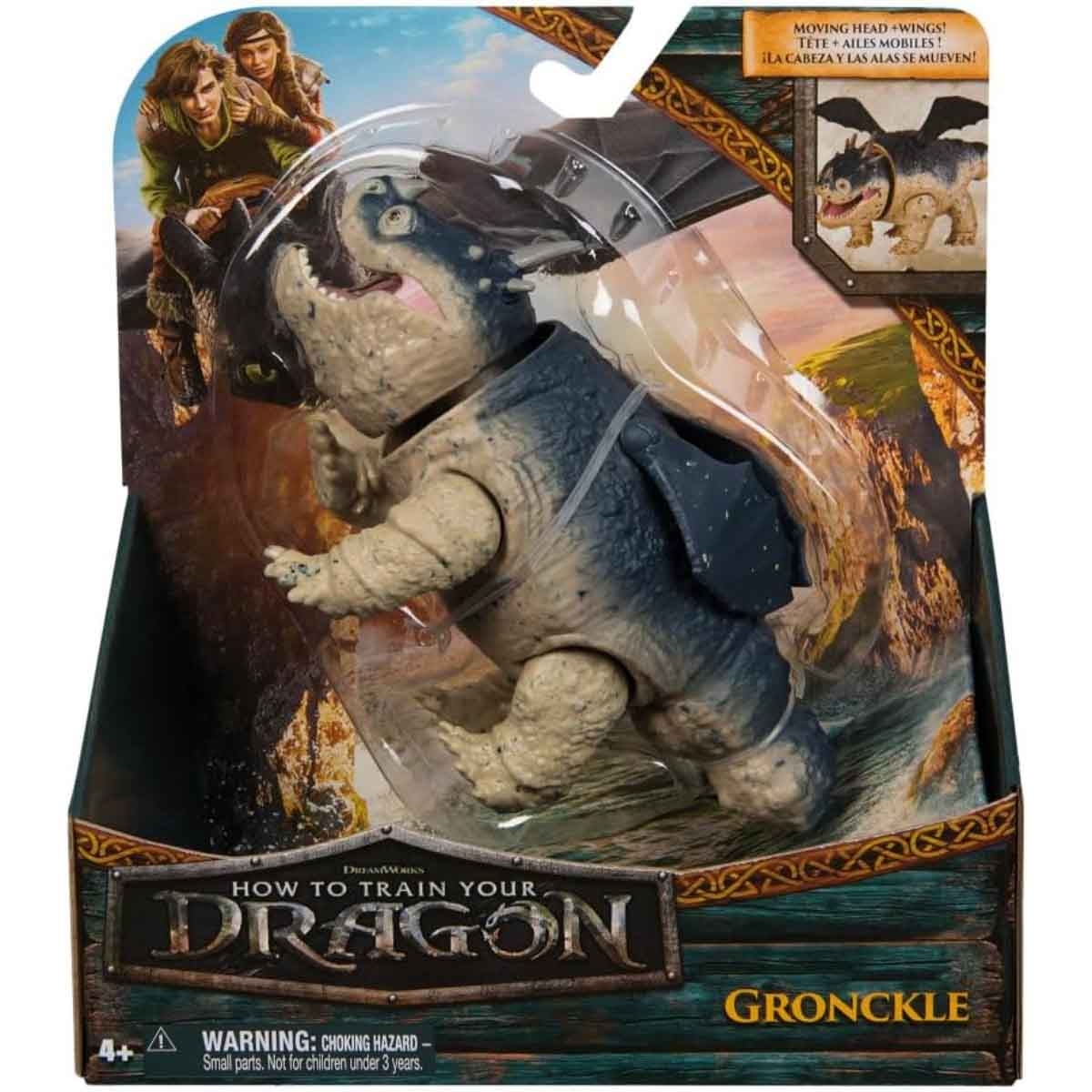 دريم وركس مجسم تنين غرونكل صغير للأولاد من 5 إلى 7 سنوات